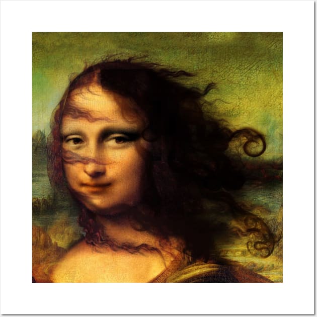 Bella Ciao Monalisa Wall Art by dodiarty